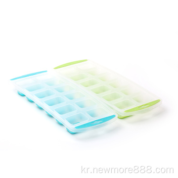 Easy Release TPR 및 Flexible 12-Square Ice Cube Tray